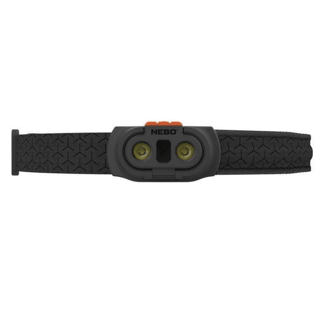 Compact Nebo Einstein headlamp with 1000 lumens, five modes, durable design, and IPX4 water resistance for outdoor adventures.