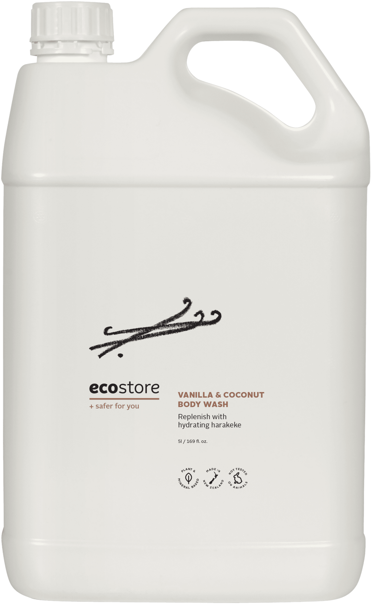 Ecostore Vanilla & Coconut Body Wash 5L (Each)