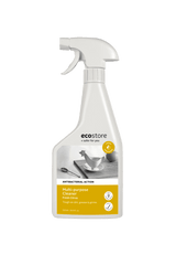Ecostore MultiPurpose Cleaner in a 500ml spray bottle, features a refreshing citrus scent and antibacterial plant-based formula.