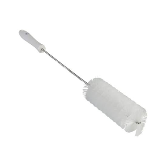 Vikan Stiff Bristle Tube Brush, 50mm, designed for cleaning small pipes and tight spaces with durable stiff bristles.