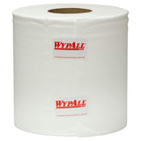 Wypall L20 Heavy Duty Centrefeed Wipers in carton packaging, 4 rolls of 2-ply, 20cm x 165m for effective cleaning and hygiene.