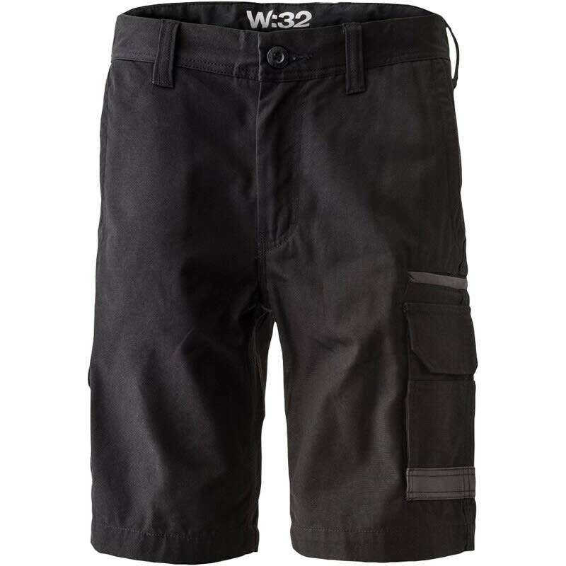 FXD, Cotton Work Short, WS-1 - Black - 28