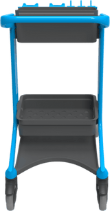 Vikan Hygo Mobile Cleaning Station Blue 780mm (Each)