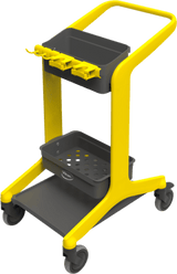 Vikan Hygo Mobile Cleaning Station Yellow 780mm (Each)