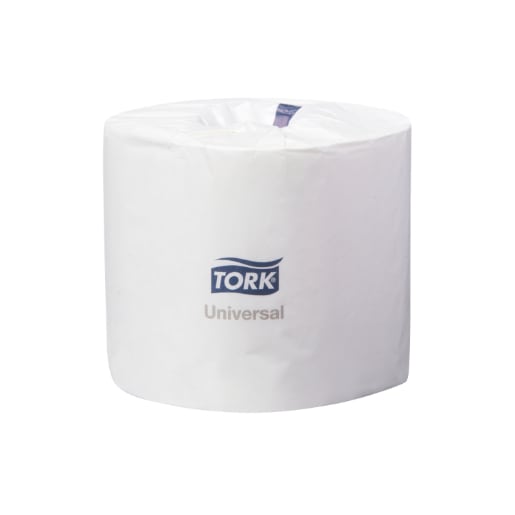 1 Ply Toilet Paper Conventional Roll 850 Sheets (Carton of 48) - Tork