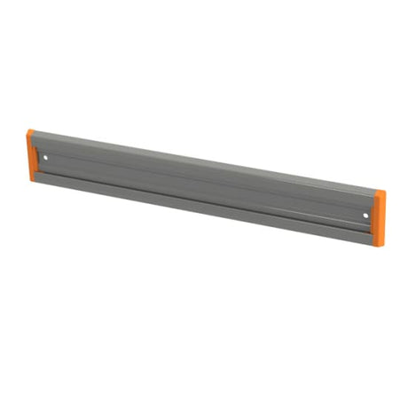 Orange Toolflex Tool Holder Rail, 900mm, designed for efficient tool organization in garages and workshops.