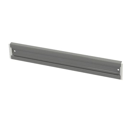 Toolflex 900mm white tool holder rail for efficient organization and storage of various tools in workshops and garages.