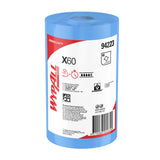 Wypall X60 94223 Small Roll Wipers Blue 6 Rolls (Carton)