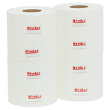 Wypall L10 94125 centrefeed wipers in white, 18cm x 38cm, 4 rolls, 3160 sheets for efficient cleaning and spills.