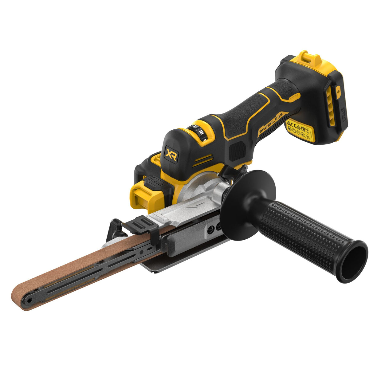 DeWALT 18V XR Brushless Cordless Band File 13mm (Skin Only)