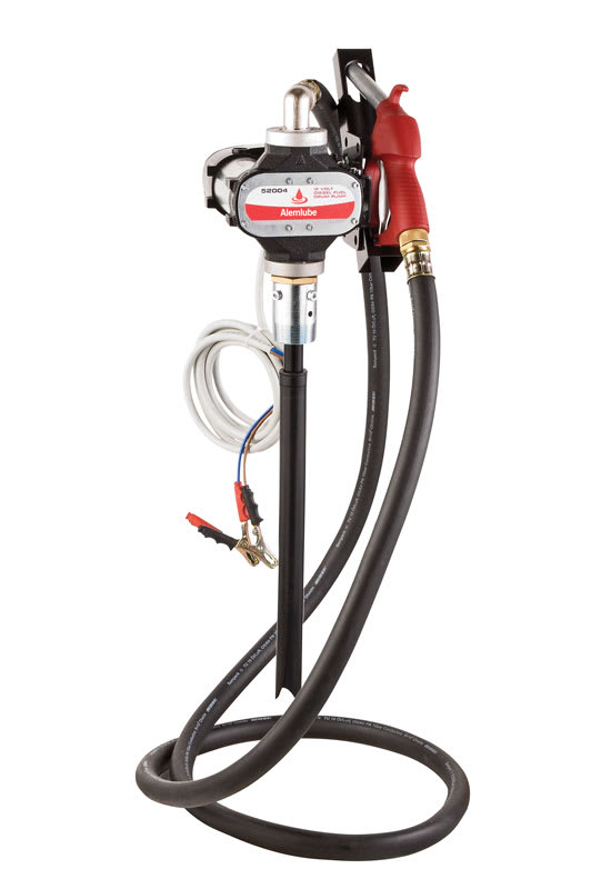 Alemlube 12V Diesel Drum with Auto Nozzle