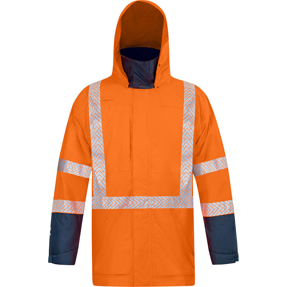Bison, Stamina TTMC-W23 ECO Jacket, 323053ON - Orange/Navy - XL