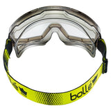 Bolle Globe Indirect Vented Safety Goggles with light frame, clear lens, and optimal airflow for superior protection and comfort.