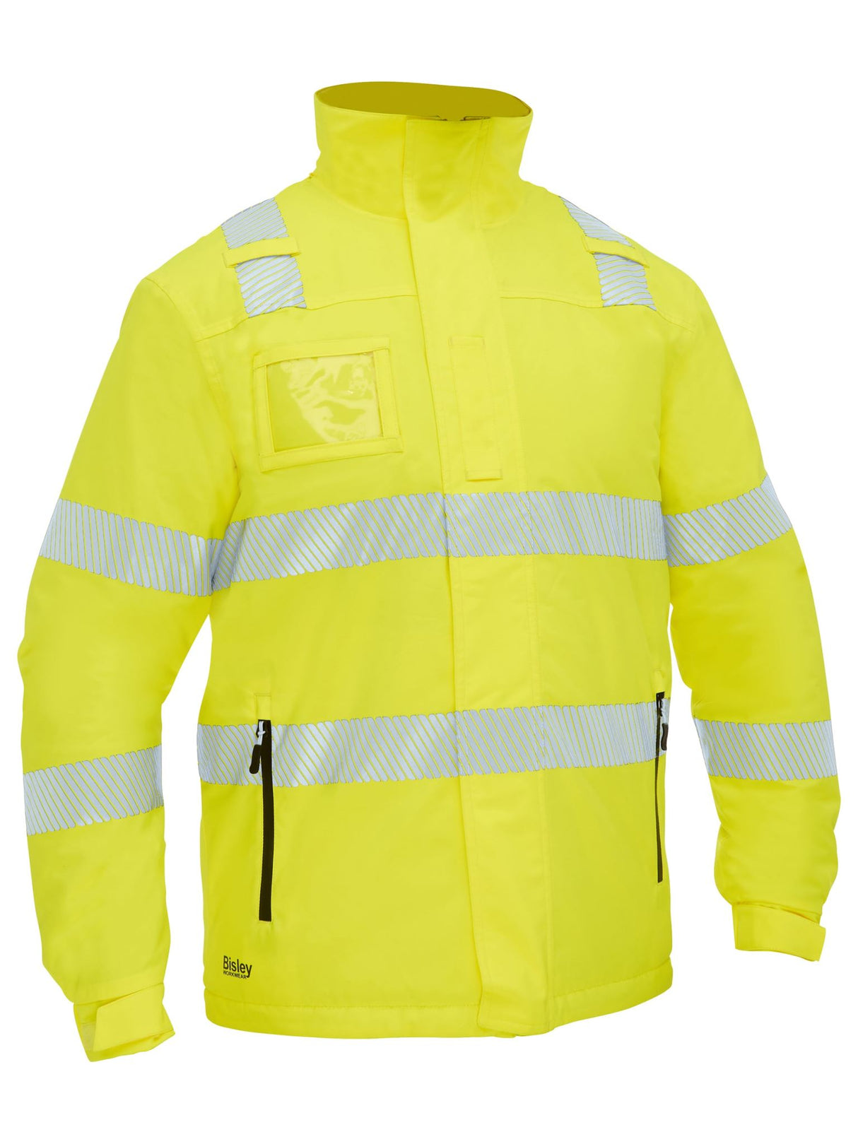 Bisley, Hi Vis Heated Jacket with Hood, BJ6842T - Yellow (Size: 6XL)