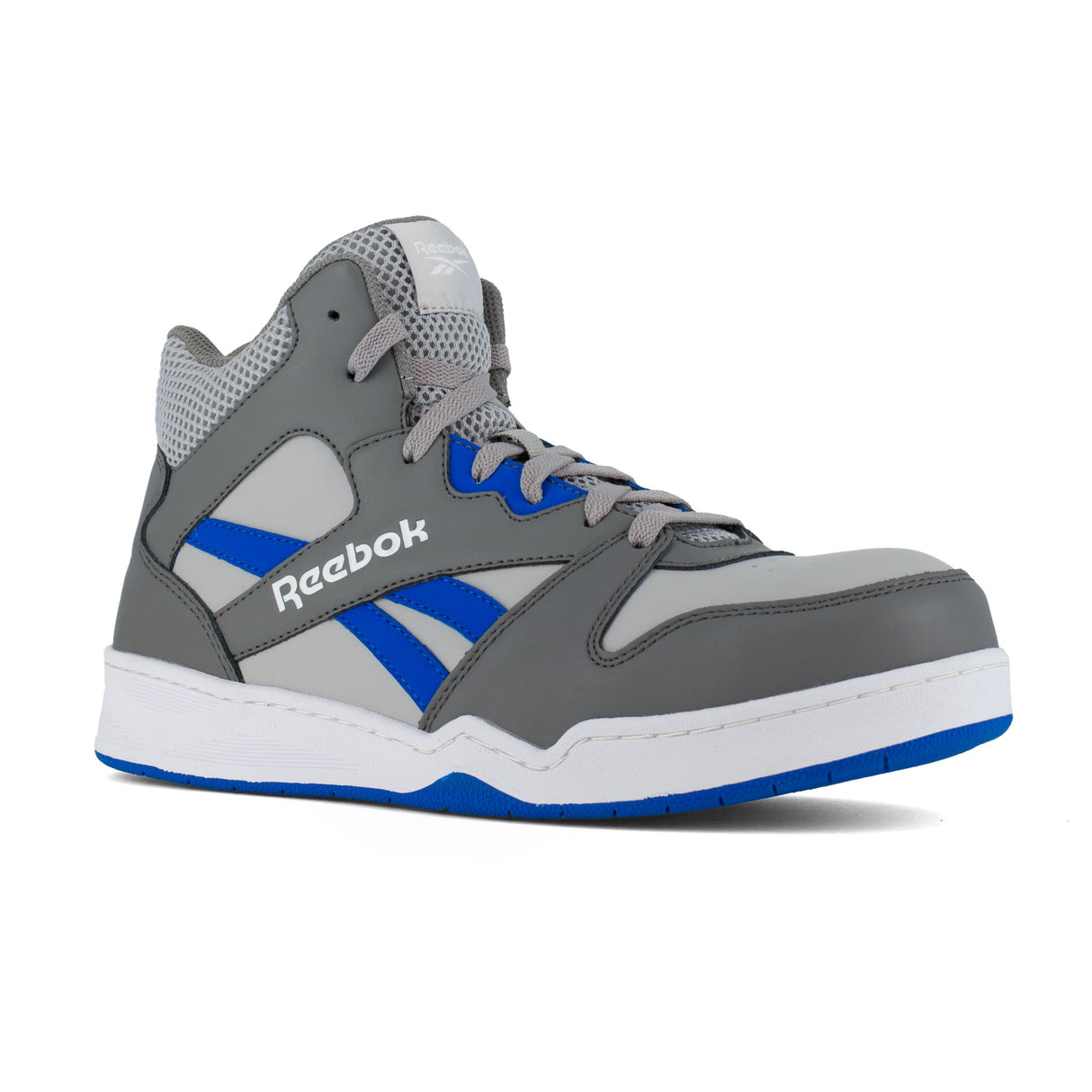 Reebok Work, BB4500 High Top Safety Boot - Grey/Blue - 13