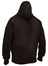 Bisley, Work Fleece Full Zip Hoodie, BK6725 - Black - M