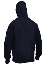 Bisley, Work Fleece Full Zip Hoodie, BK6725 - Black - M