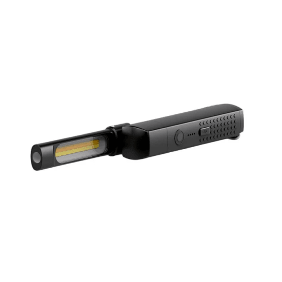 Versatile Ledlenser W7R Work Light with adjustable color temperature, 600 lumens, UV light, and flexible mounting options.