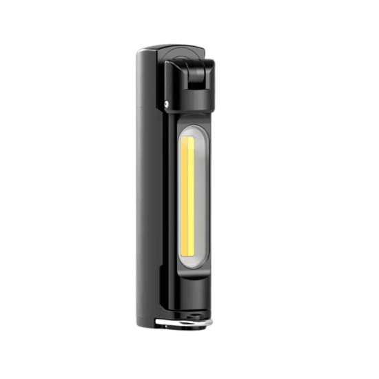 Versatile Ledlenser W7R Rechargeable Work Light with adjustable color temperature, UV detection, and flexible mounting options.