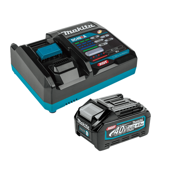 Makita 40Vmax XGT 4.0Ah Battery/Charger Kit-2 piece-Kit