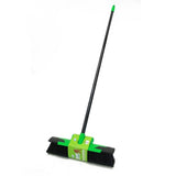 Browns Bigfoot Yard Broom with 1.3M handle and rubber wings for effective outdoor cleaning without scratching surfaces.