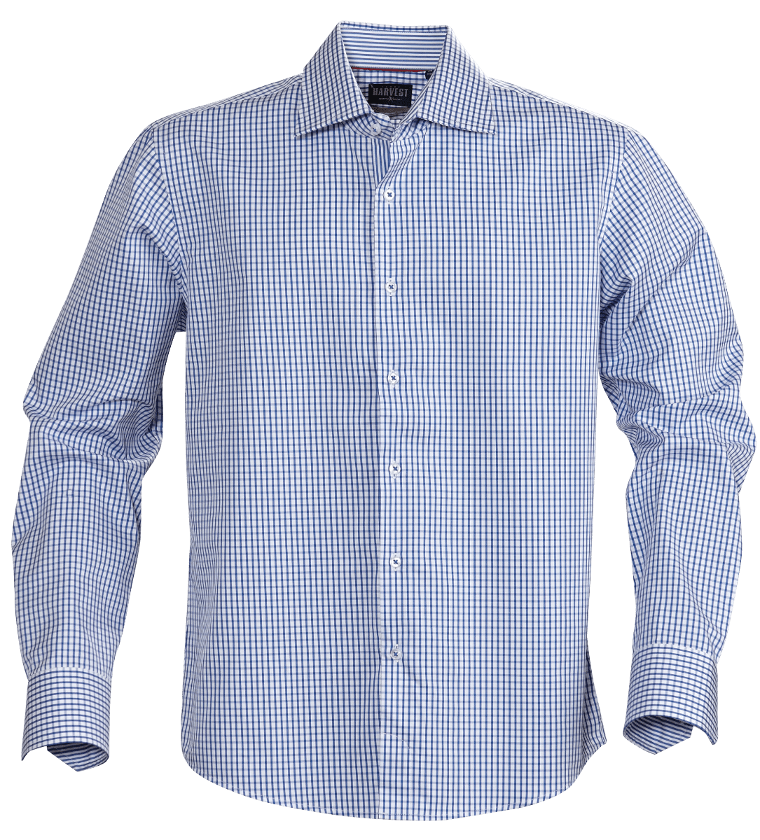 James Harvest, Tribeca Shirt - Blue (Size: XL)