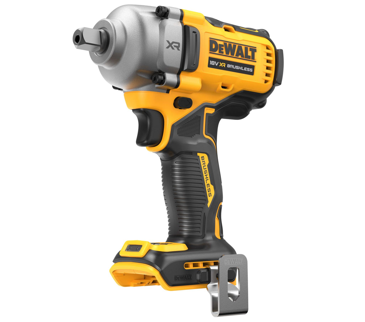 DeWALT 18V XR Brushless Cordless Impact Wrench 1/2" with Detent Pin (Skin Only)
