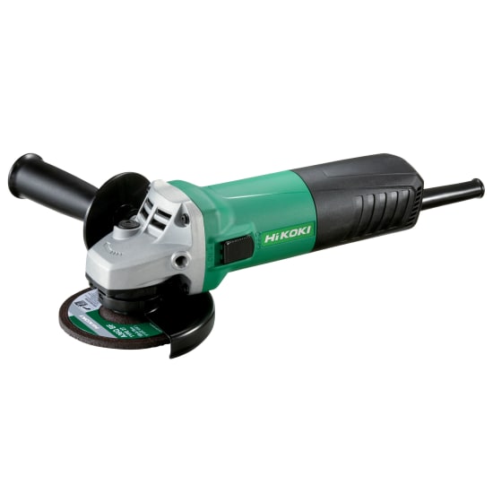 HiKOKI 7300W 100mm Heavy Duty Angle Grinder with ergonomic handle, spindle lock, and durable alloy gearbox for efficient metalworking.