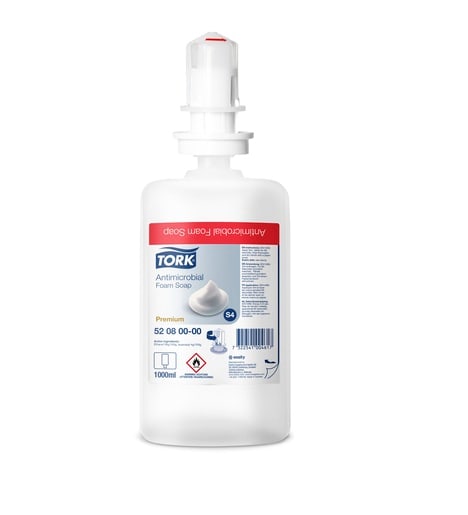 Tork S4 Antimicrobial Foam Soap Refill 1L (Each)