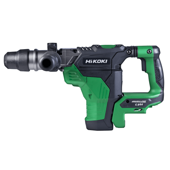 HiKOKI 36V SDS-Max Rotary Hammer - powerful 40mm tool with 8.5J impact energy, dual-mode functionality, and anti-vibration system.