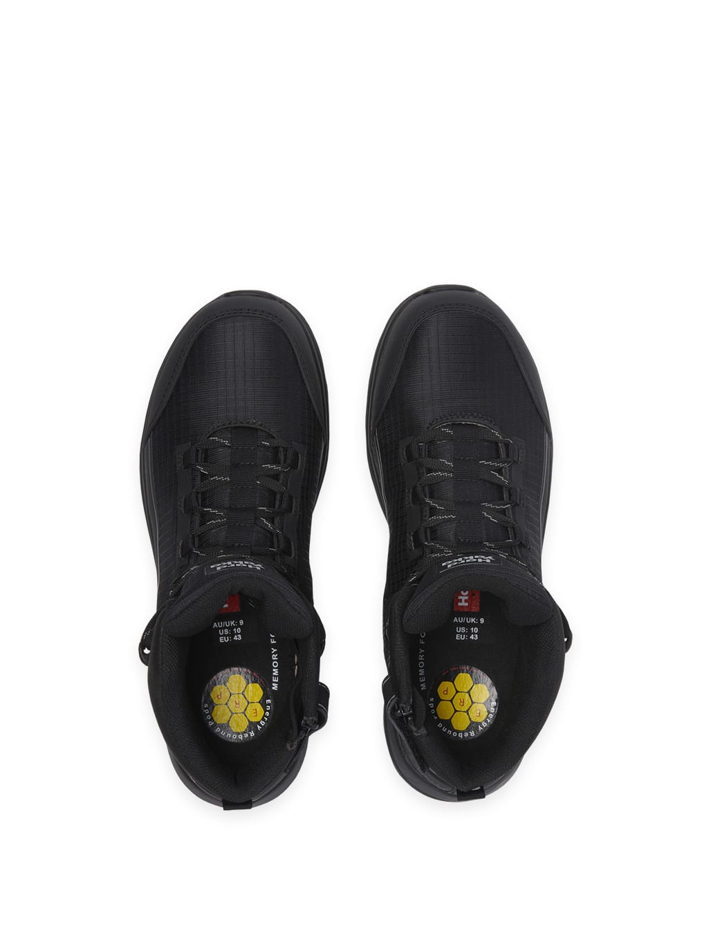Hard Yakka X Range Mid Composite Safety Boot-Black - Black - 04