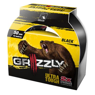 Grizzly Gaffer Tape Black 50mm x 18m 1 (Roll)