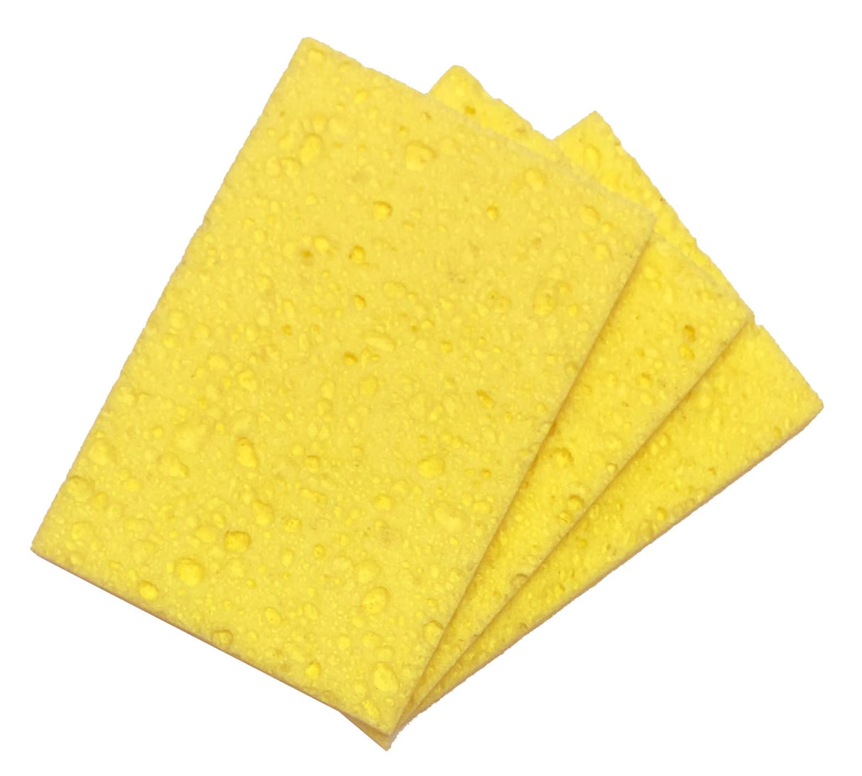 Raven Antibacterial All Purpose Sponges Yellow (Pack of 3)