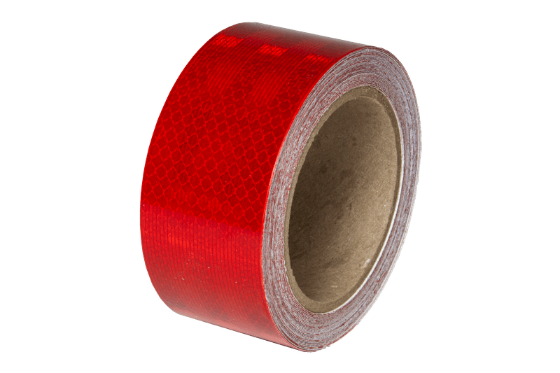 Super Brite Reflective Tape 50mm x 9m - Red