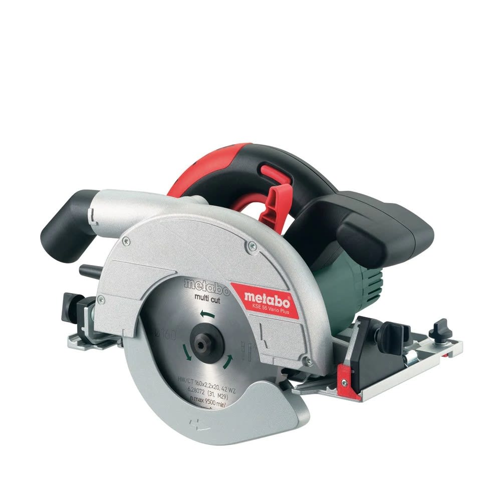 Metabo 1200W 160mm Plunge Circ Saw KSE55VARIOPLUS (Corded)