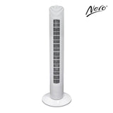 Nero Tower Fan White 81cm