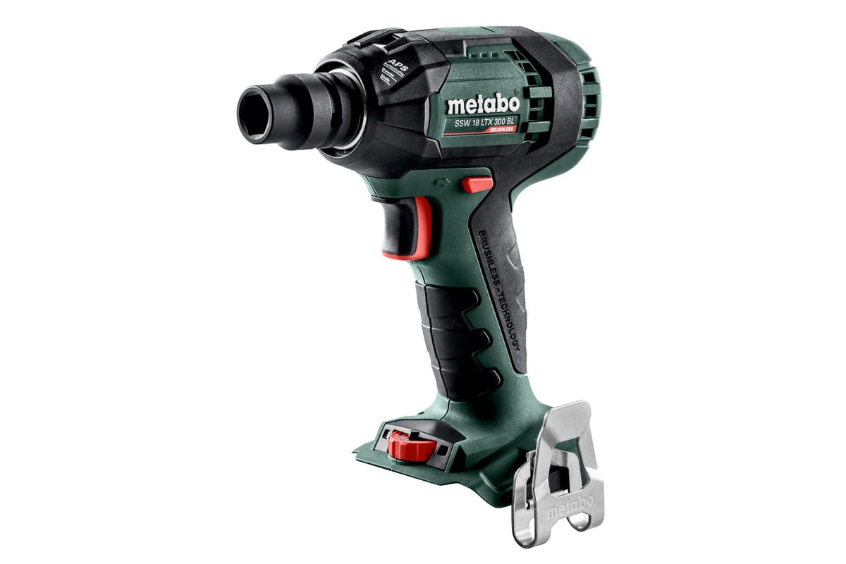 Metabo 18V 1/2" Impact Wrench SSW18LTX300BLMB4.0K (Skin Only)