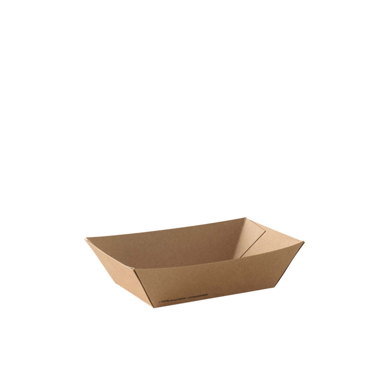 Detpak, Small Food Tray #2, GO Range Pack of 250 (Pack)
