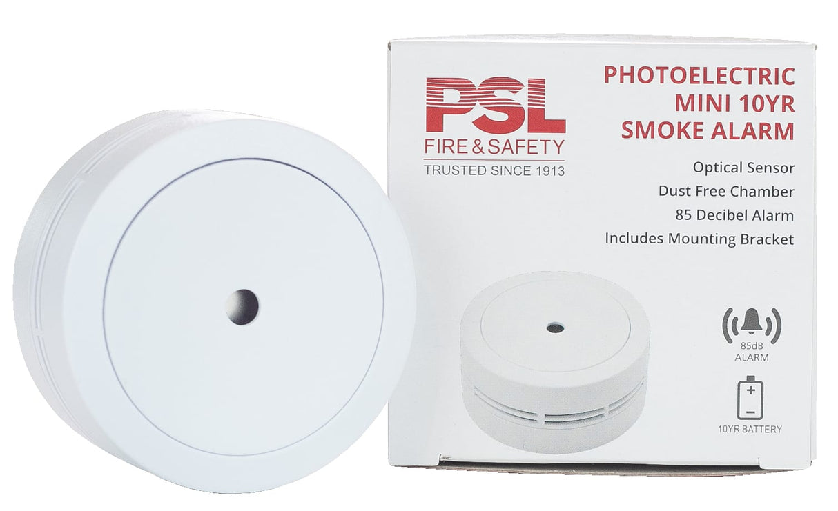 Flamefighter 10yr Photoelectric Mini Smoke Alarm