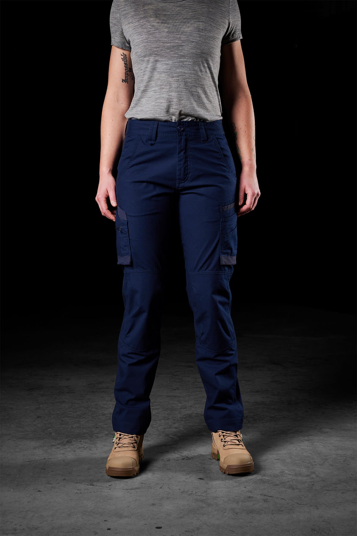 FXD, Womens Stretch Ripstop Work Pants, WP-7W - Navy (Size: 20)