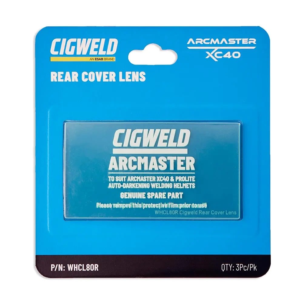Cigweld Arcmaster XC40 Rear Welding Lens Cover Pack of 3
