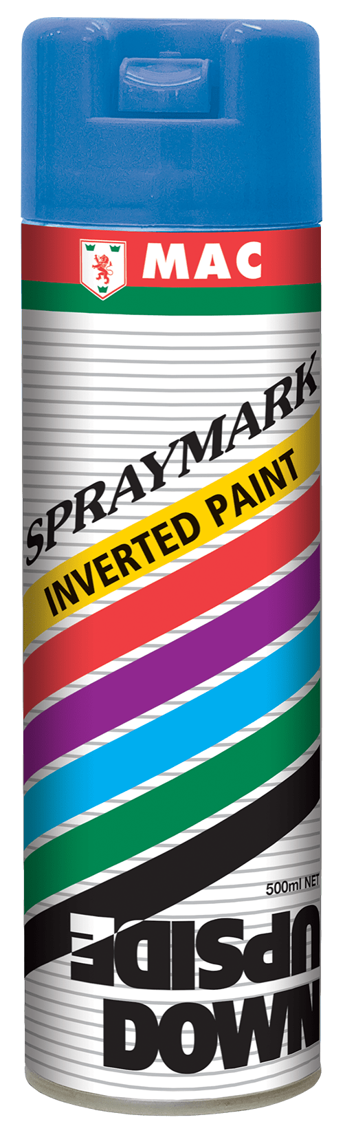 MAC SprayMark Upside Down Paint 500ml 500ml 12 - Blue