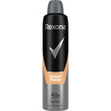 Rexona For Men Antiperspirant Aerosol Sport Fresh 250mL