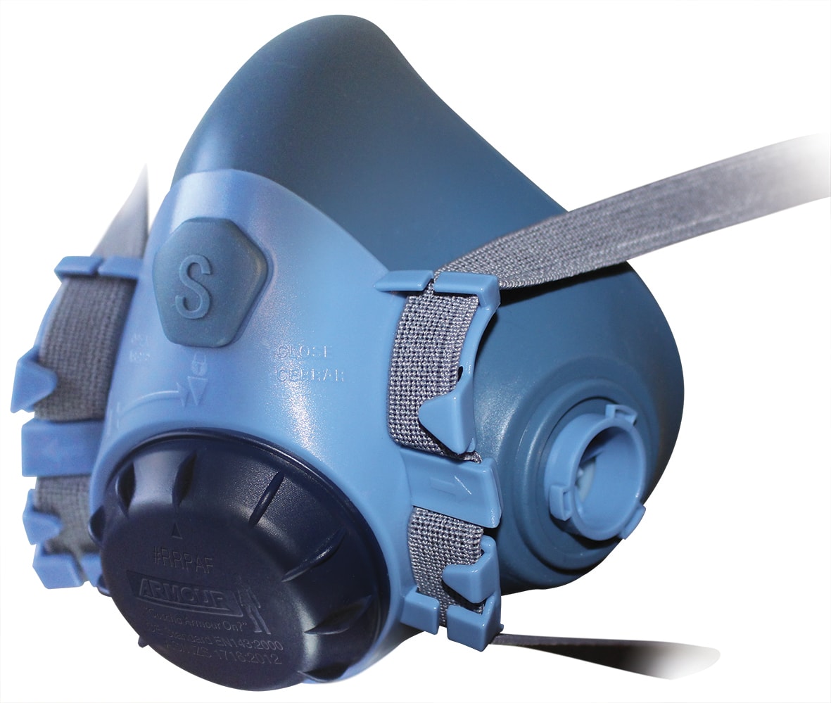 Armour Silicone Half Face Respirator Medium