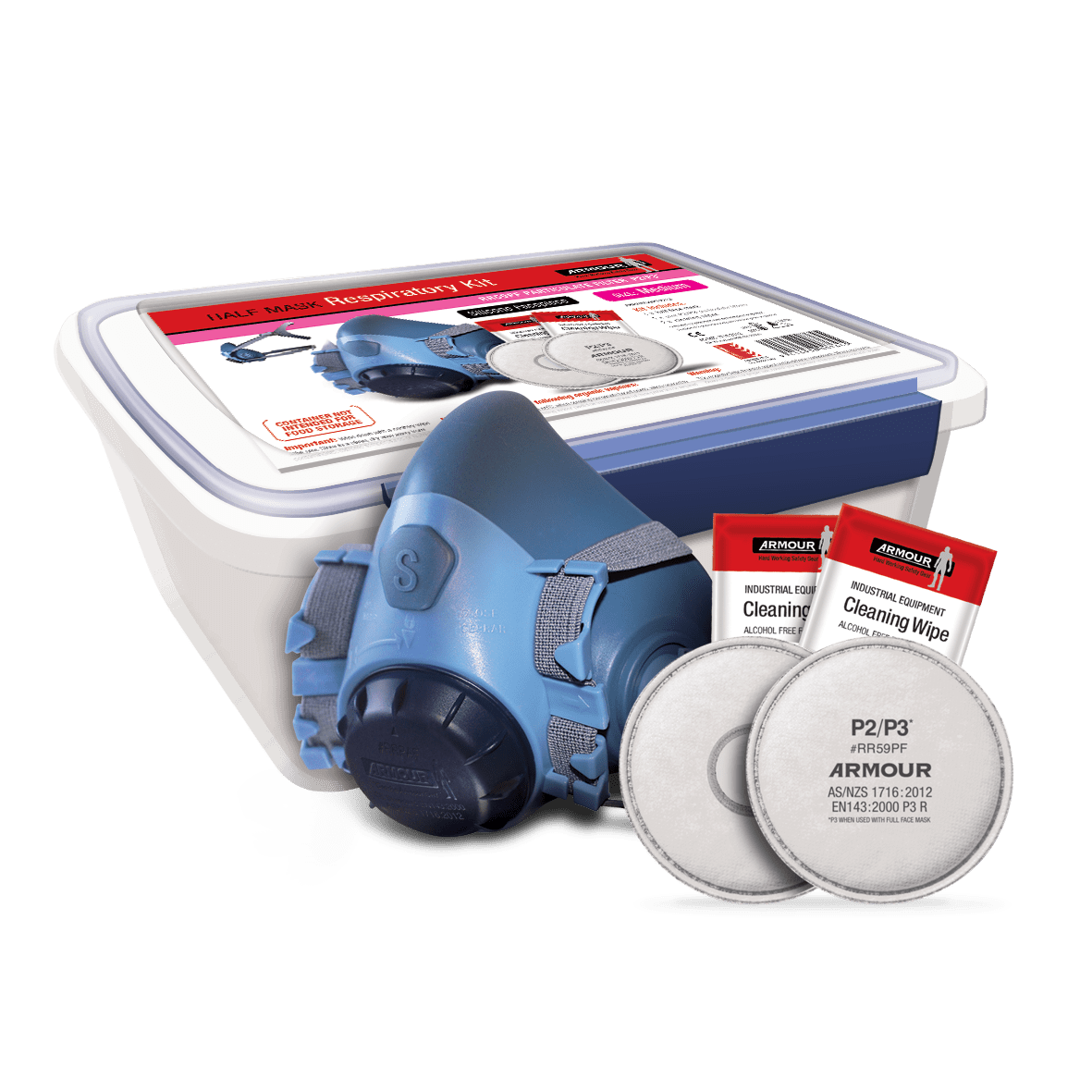 Armour Dust/Particulate Respiratory Kit Large (Kit)