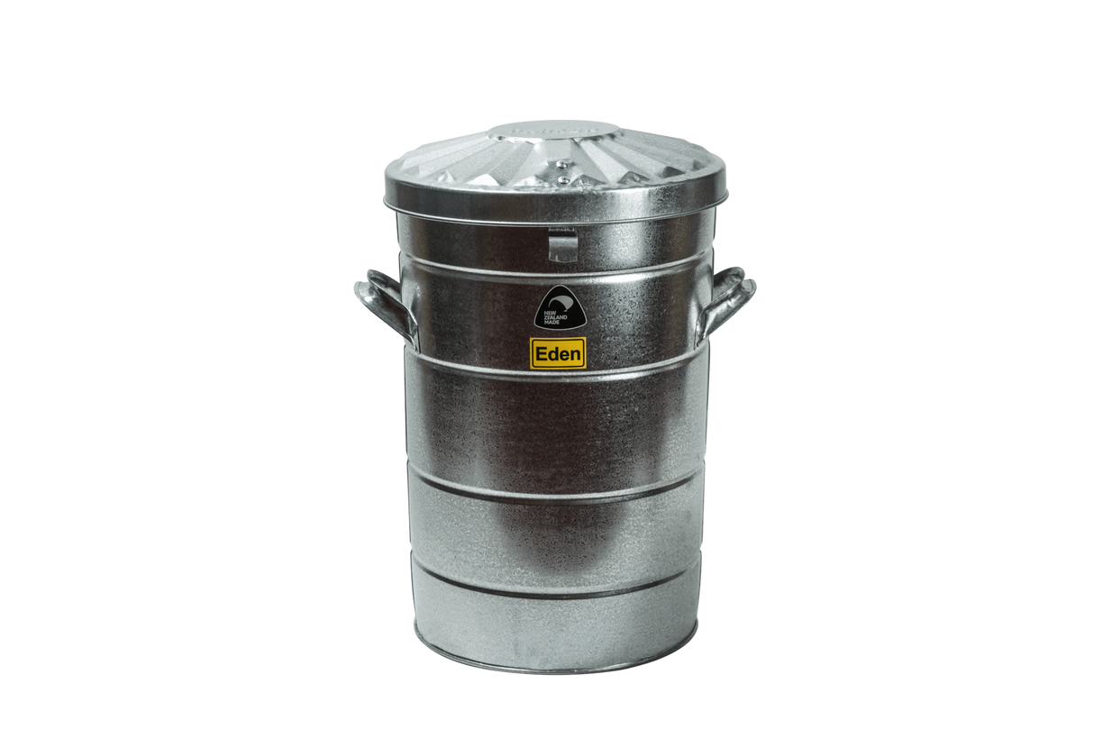 Galvanised Rubbish Bins (Each)