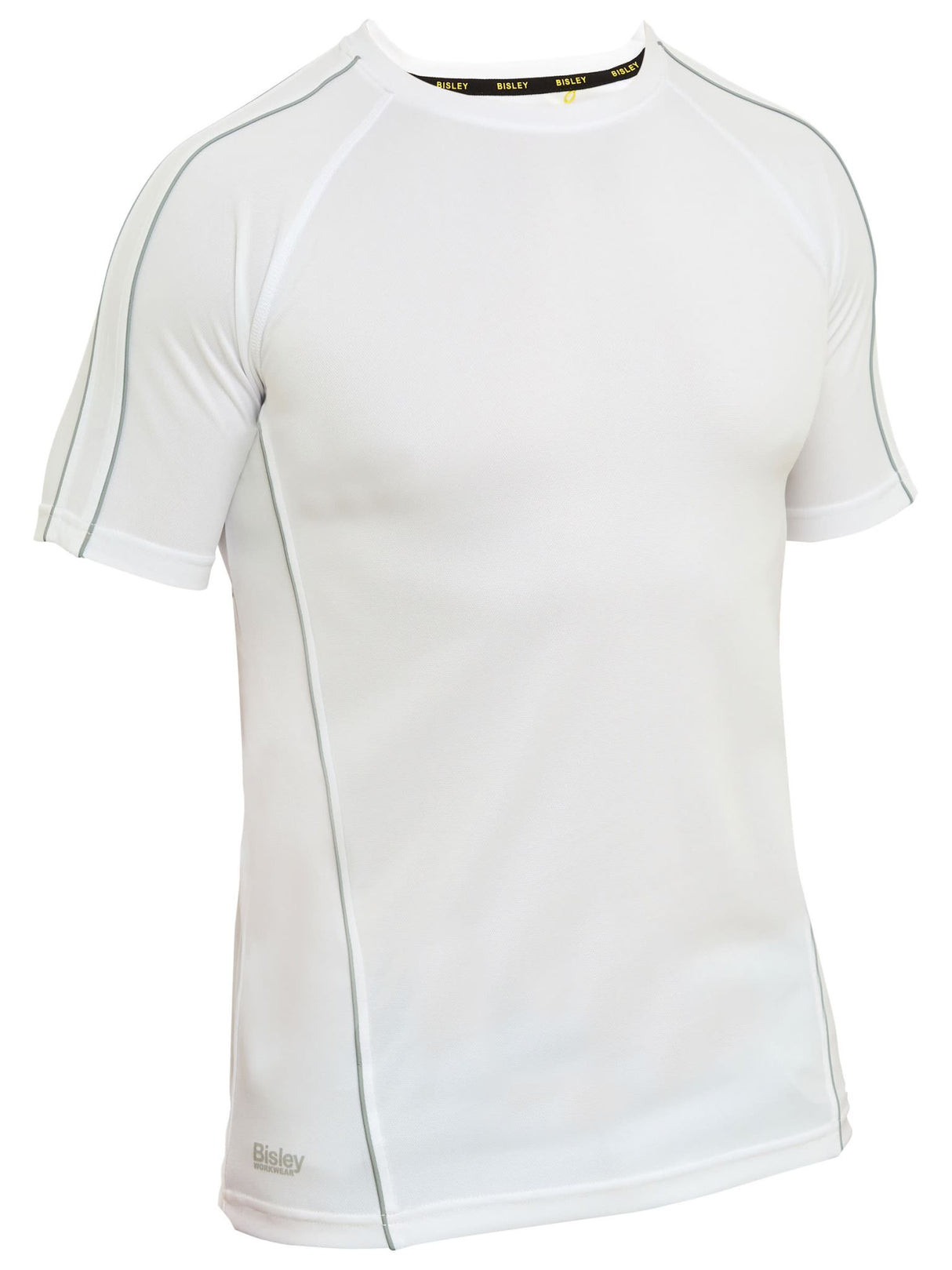 Bisley, Cool Mesh Tee, BK1426 - White (Size: XL)