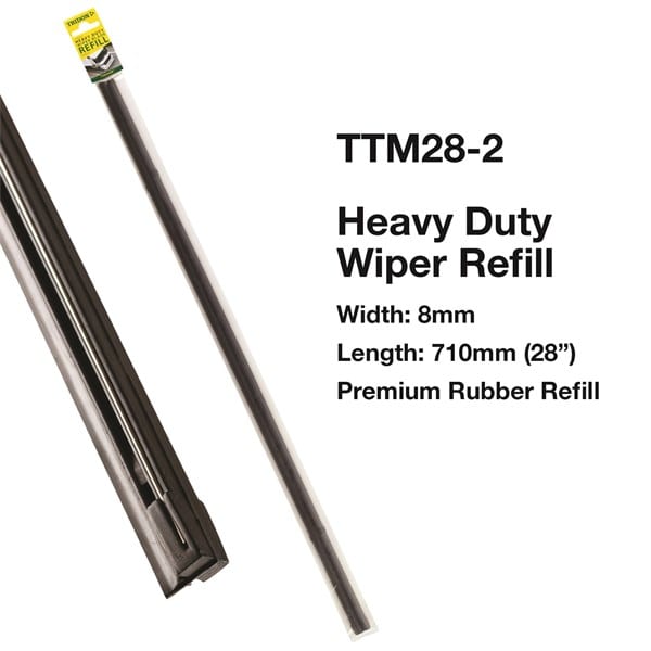 Tridon Metal Rail Hd Wiper Refill 28 Inch Pair