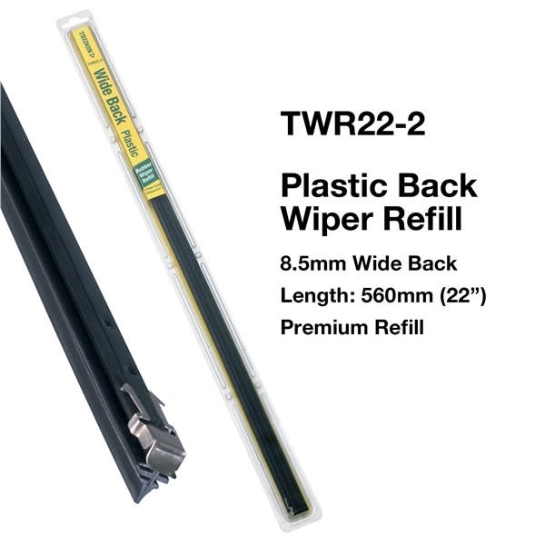 Tridon Wide Wiper Refill 22 Inch 2pk