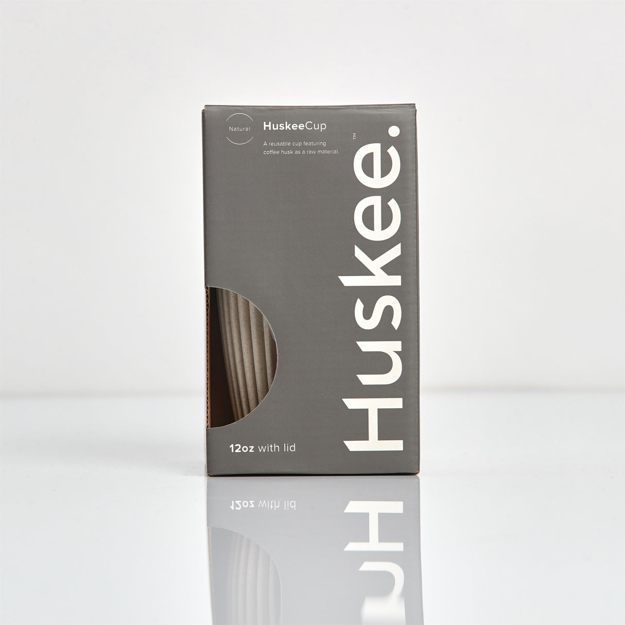 Huskee Cup & Lid 12oz (Each)